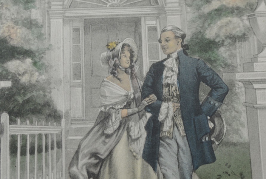 Pair of M. Farini Victorian Subject Lithographs