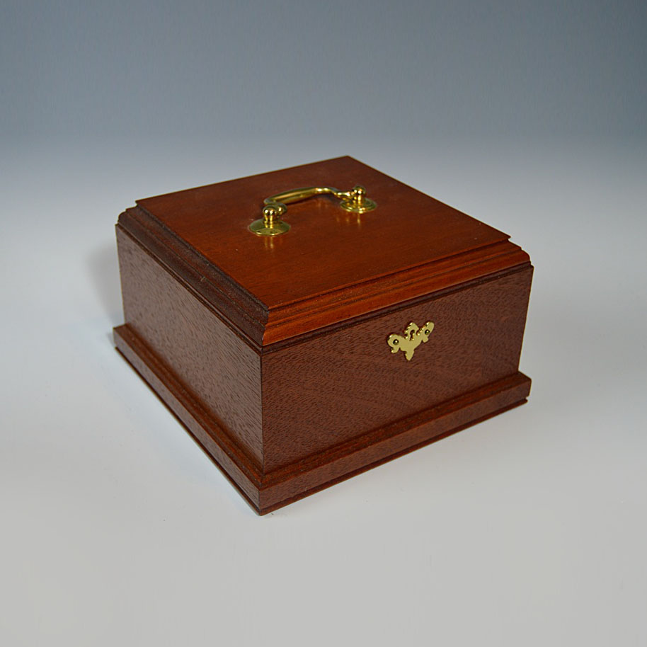 Chippendale Style Mahogany Letter Box