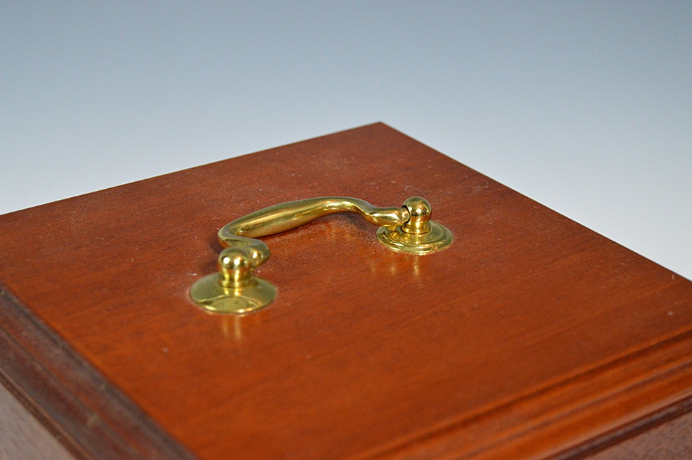 Chippendale Style Mahogany Letter Box