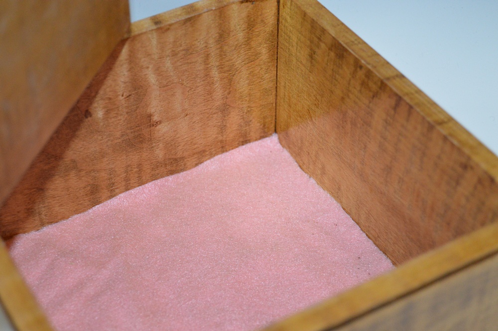 Chippendale Style Light Mahogany Letter Box