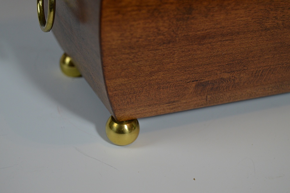 Chippendale Style Mahogany Tea Caddy