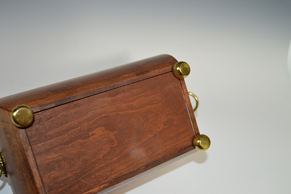 Chippendale Style Mahogany Tea Caddy