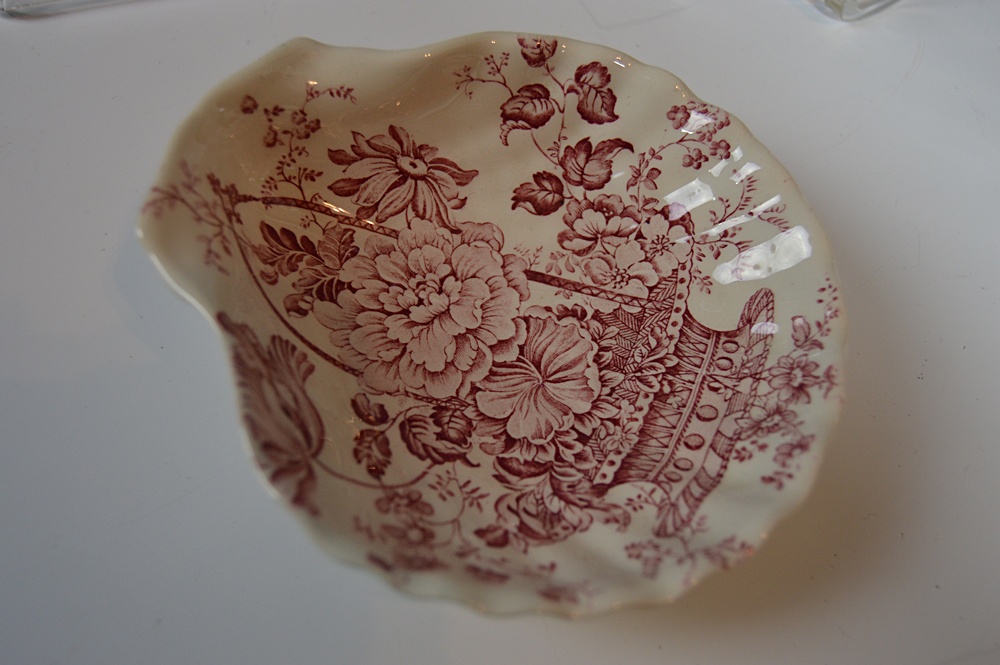 Transferware Historic Landmark Collectible Plates