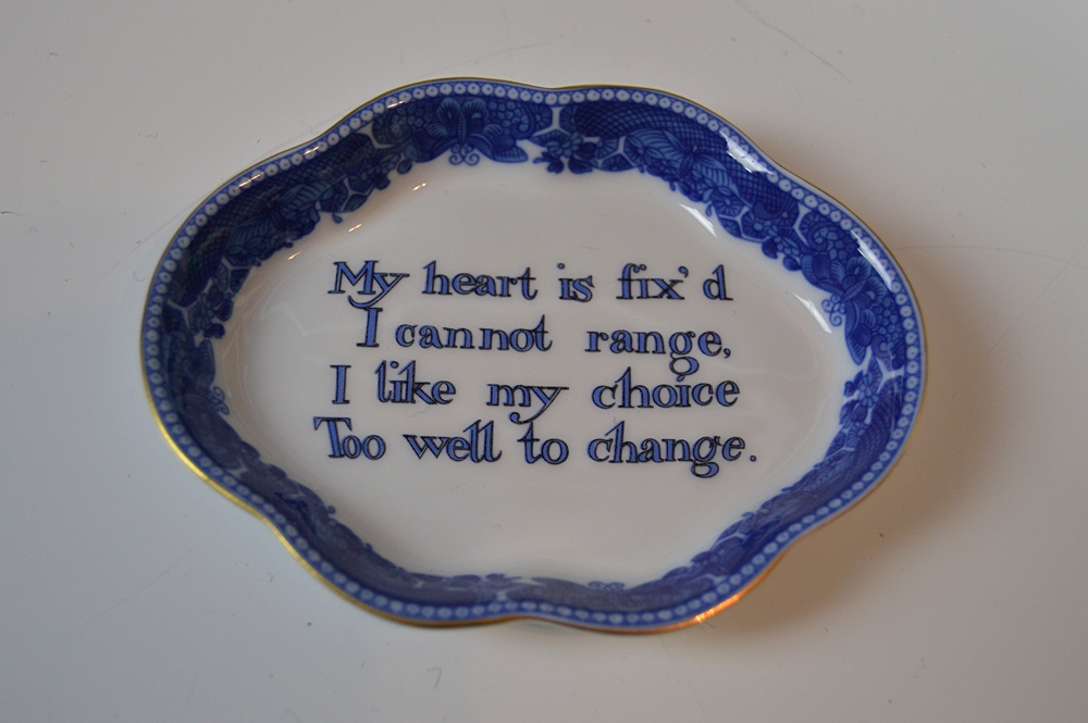 Transferware Historic Landmark Collectible Plates