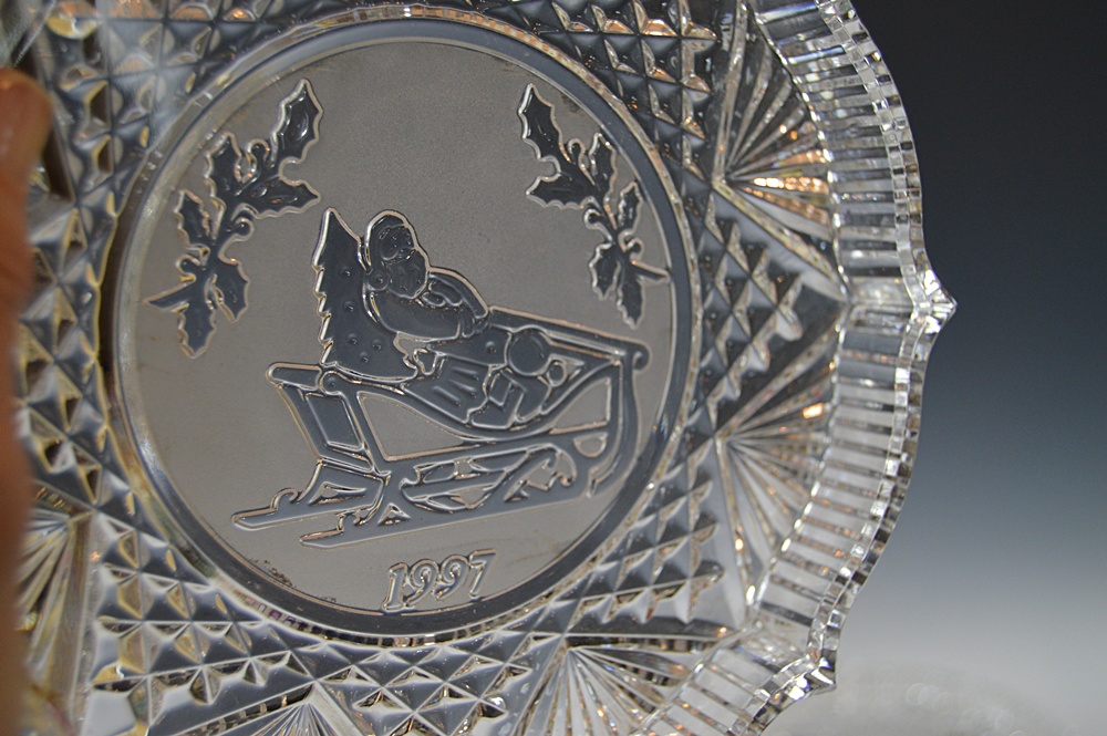 Waterford Crystal Collectible Christmas Plates