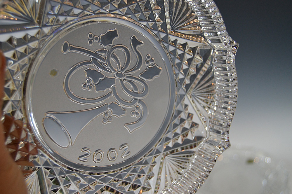 Waterford Crystal Collectible Christmas Plates