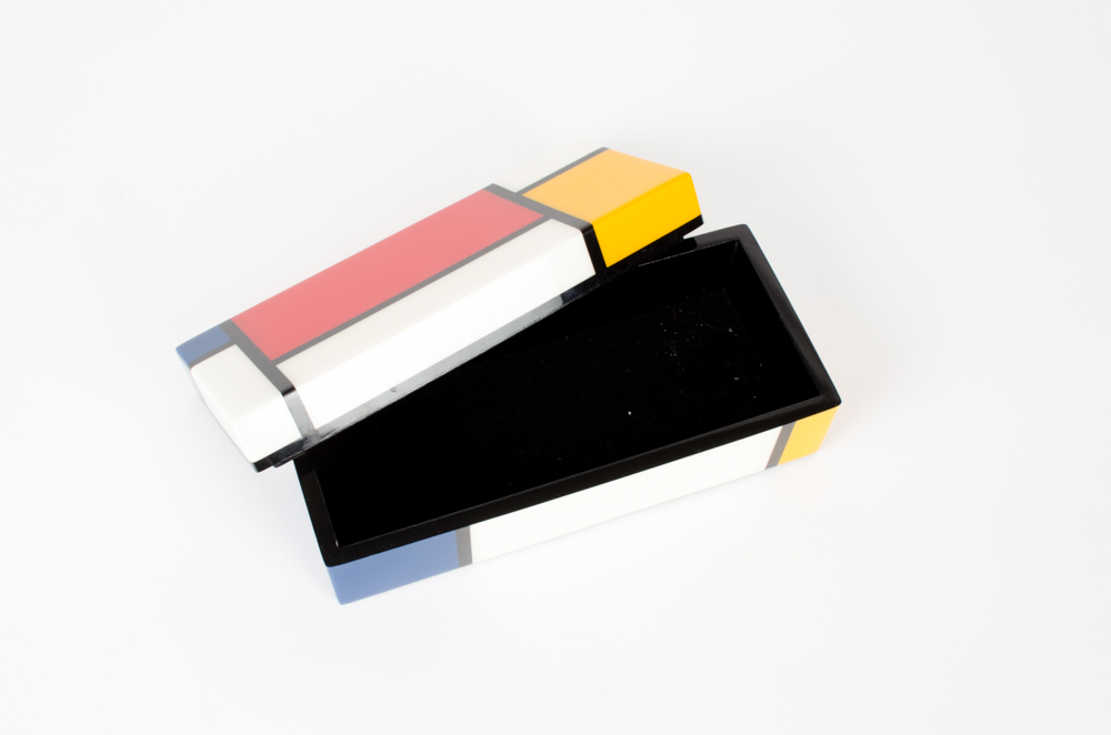 Mondrian Inspired Acrylic Box