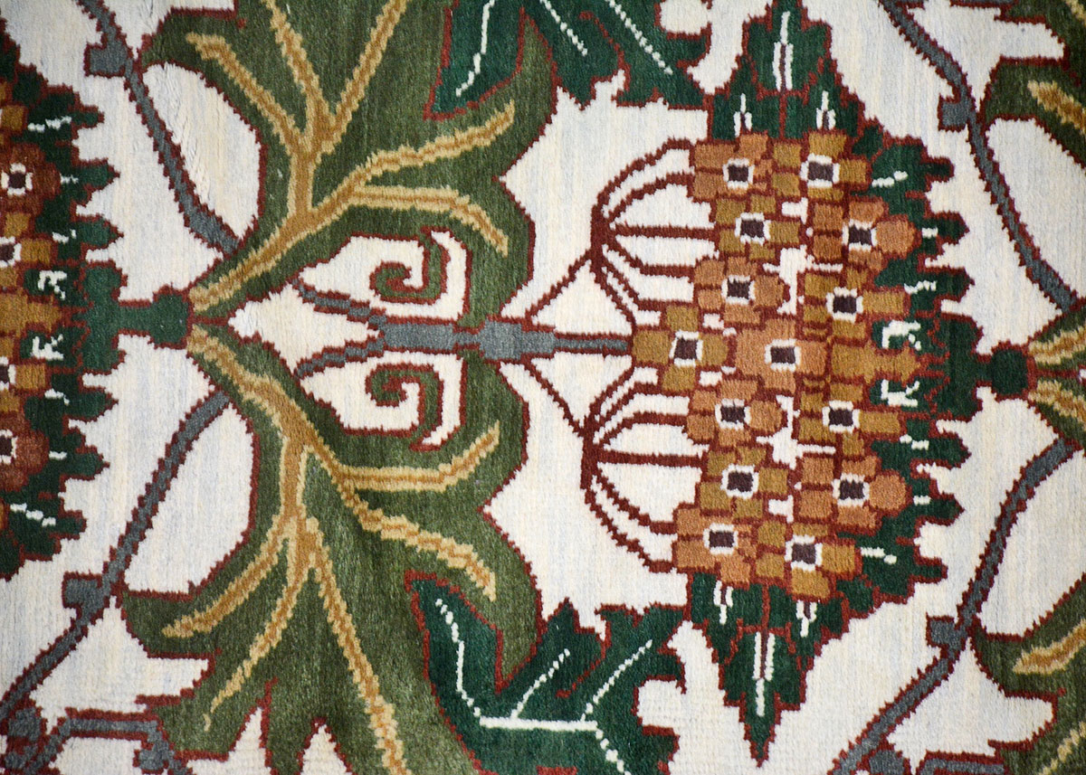 Signed Large Handmade Contemporary Indian Rug