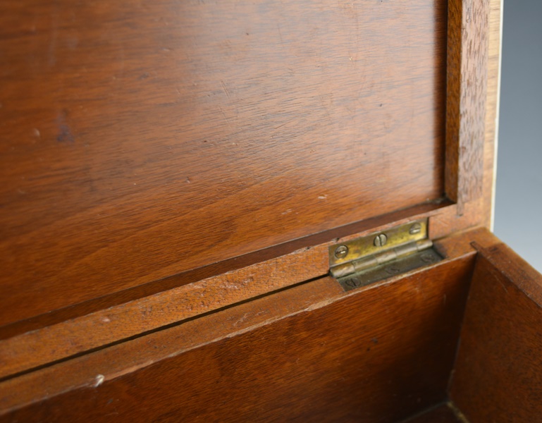 Antique Beautifully Carved Mahogany Dresser Box