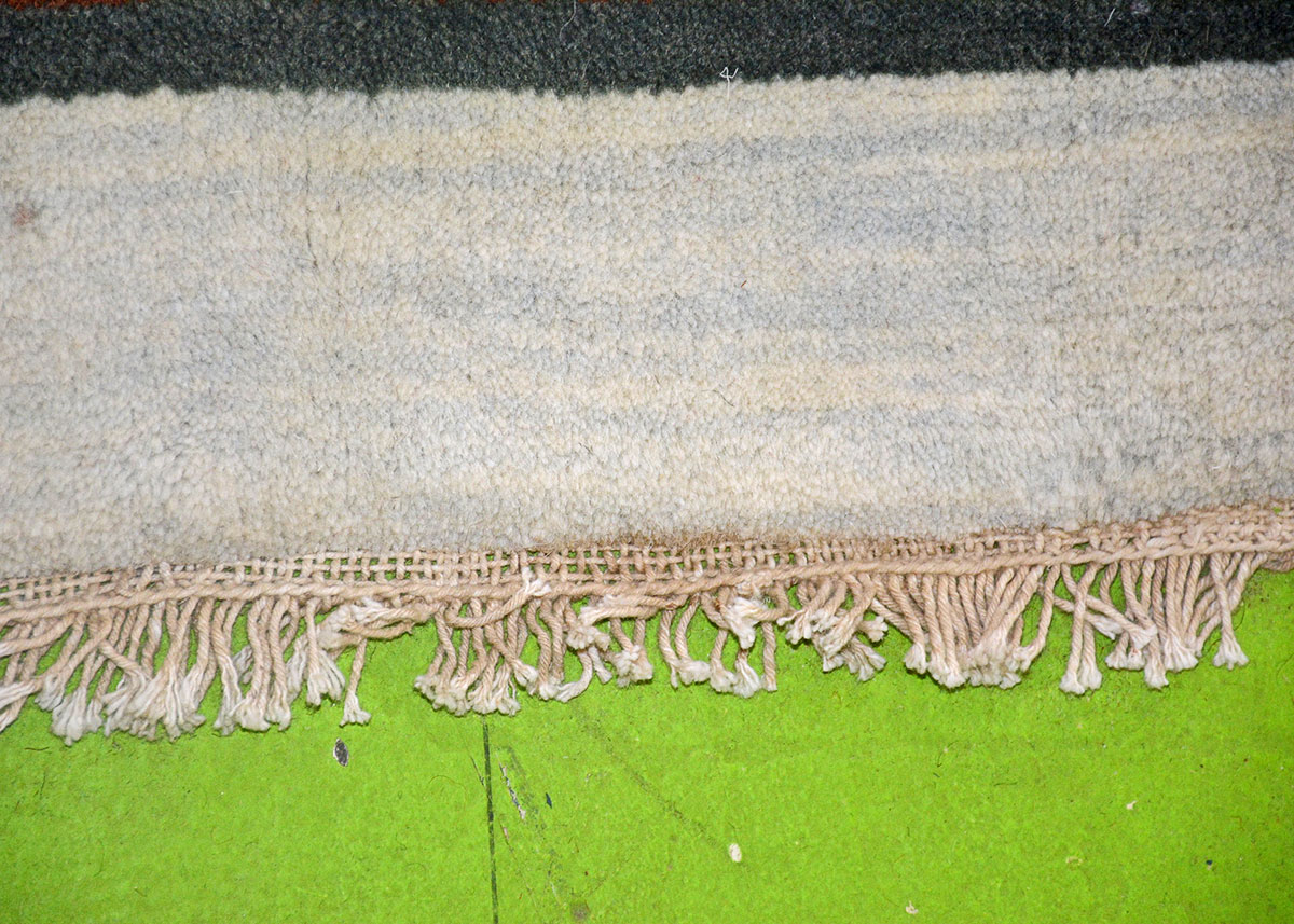 Signed Large Handmade Contemporary Indian Rug