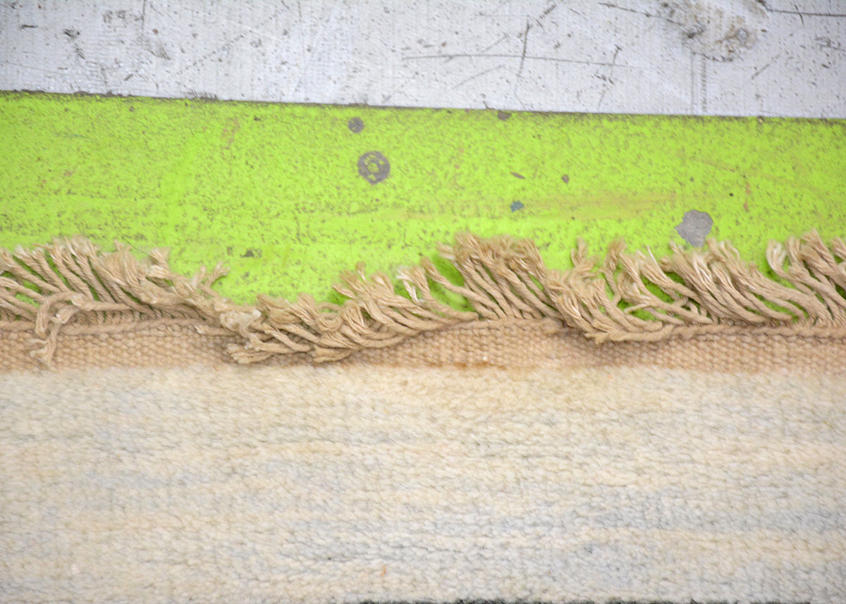 Signed Large Handmade Contemporary Indian Rug