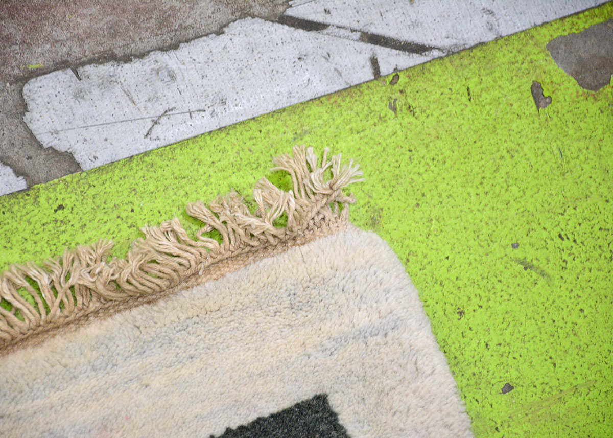 Signed Large Handmade Contemporary Indian Rug