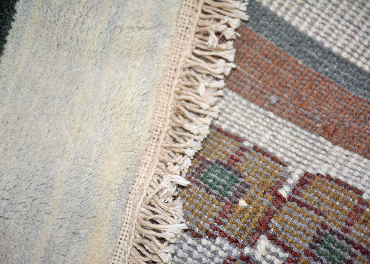 Signed Large Handmade Contemporary Indian Rug