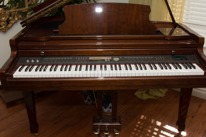 Sejung SJG-380T Digital Grand Piano and Stool
