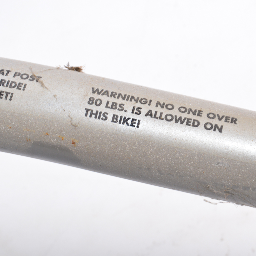 Iron Horse MT400 Bike with Rhode Gear Trailtail Trailer Bike