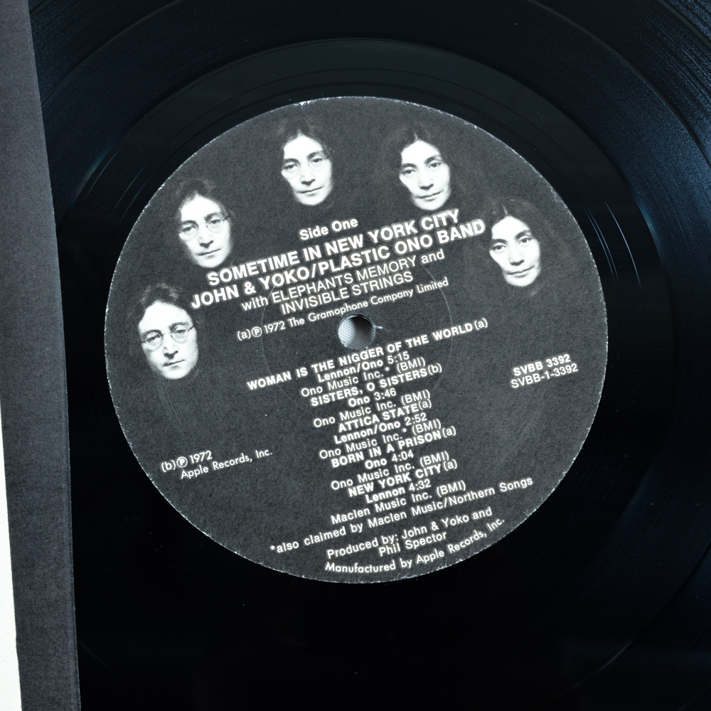 John Lennon Feat. Yoko Ono Vinyl Albums with "A Twist of Lennon" Paperback