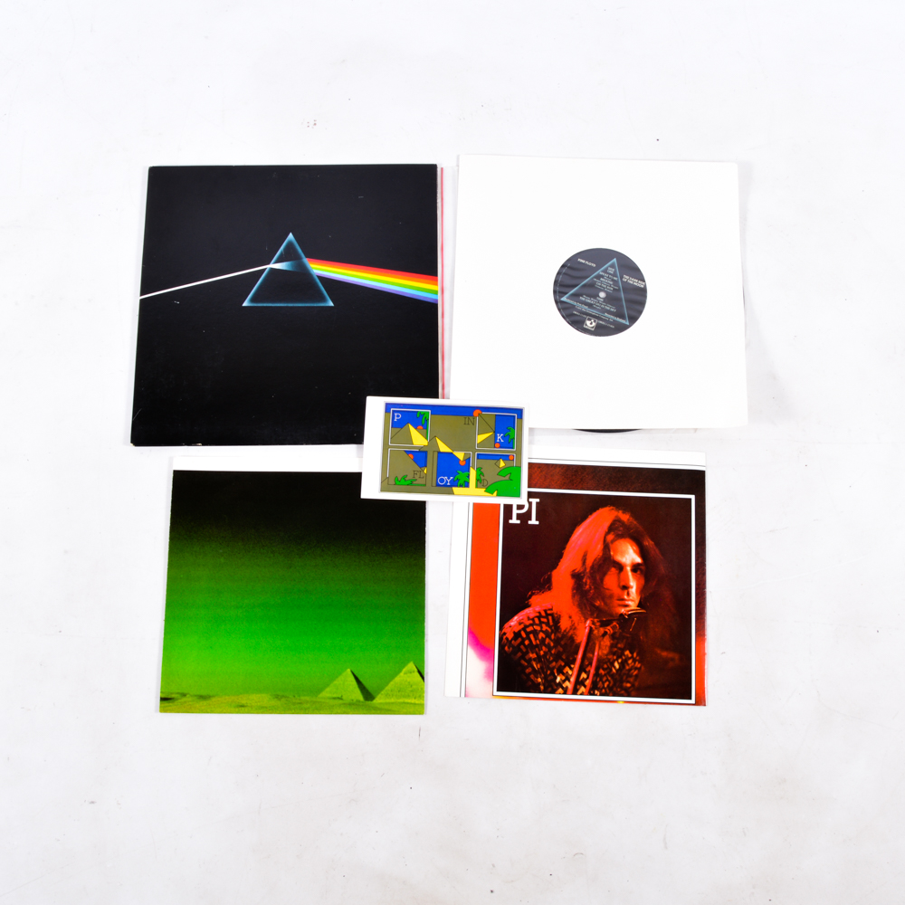 Pink Floyd's "Dark Side of the Moon" on Vinyl with Inserts