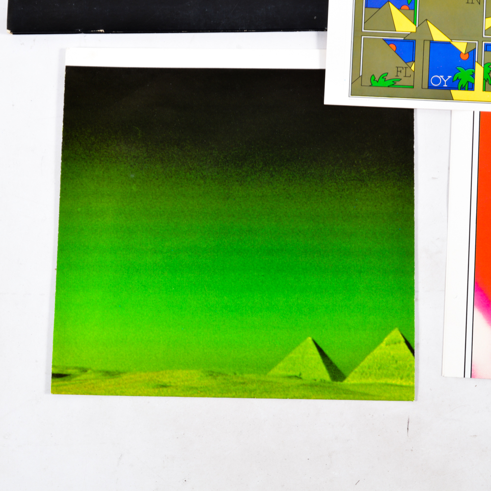 Pink Floyd's "Dark Side of the Moon" on Vinyl with Inserts