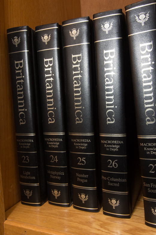 Encyclopedia Britannica 15th Edition Complete Book Set and Additional Volumes