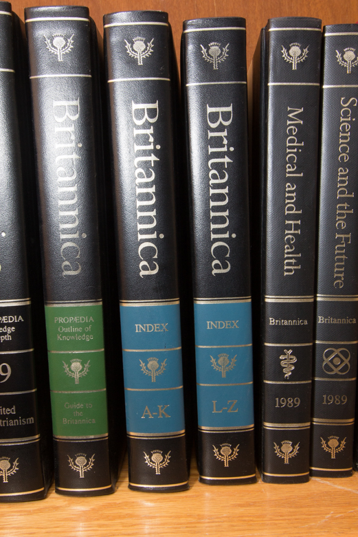 Encyclopedia Britannica 15th Edition Complete Book Set and Additional Volumes