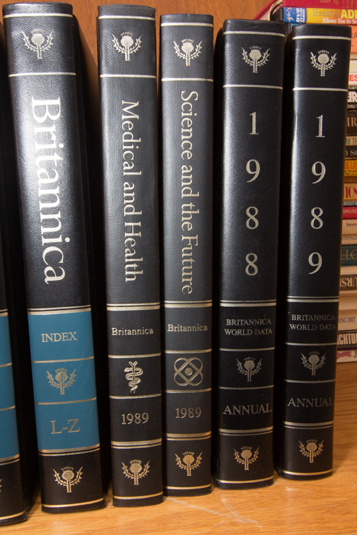 Encyclopedia Britannica 15th Edition Complete Book Set and Additional Volumes