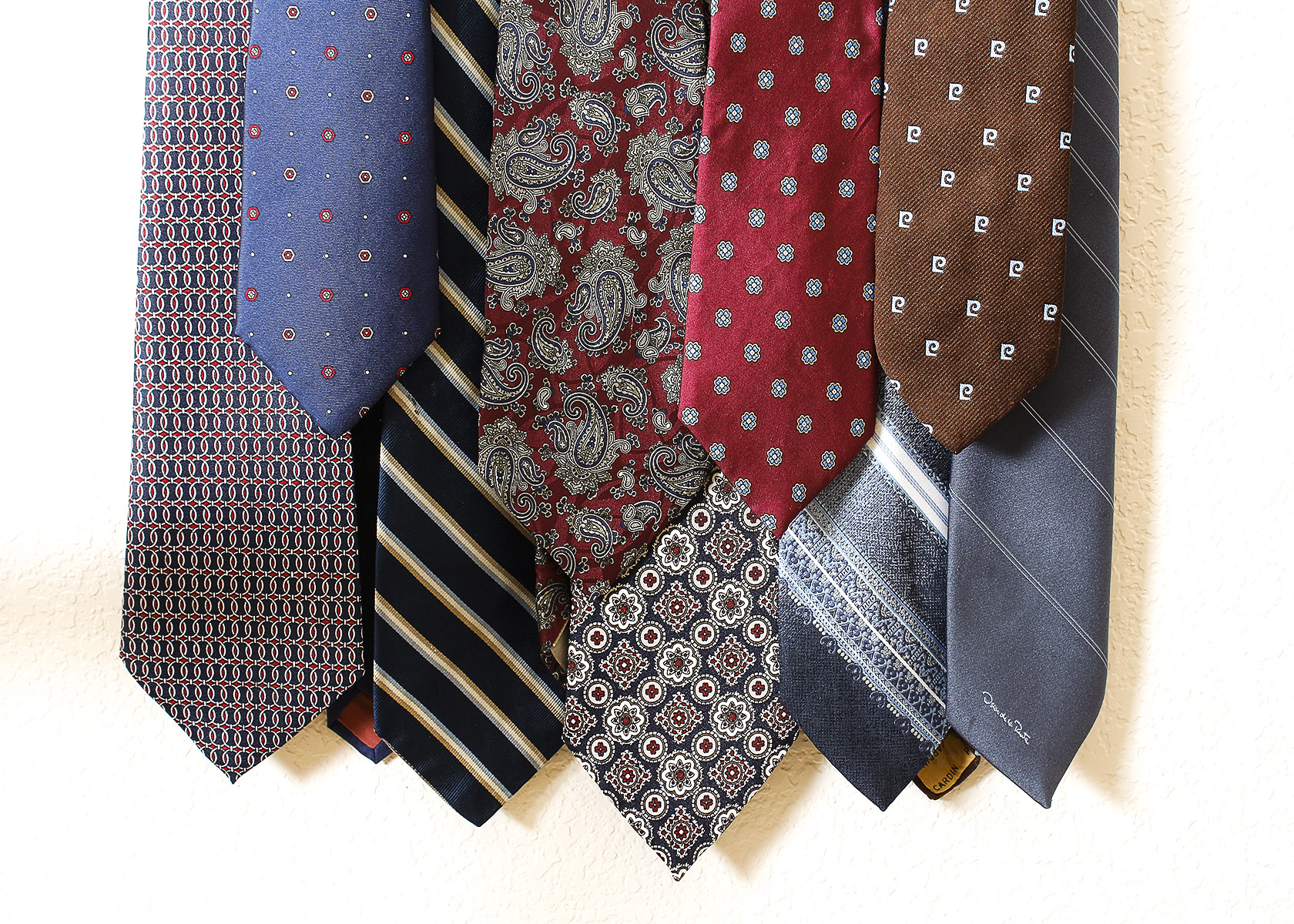 Vintage Valet Stand with Ties