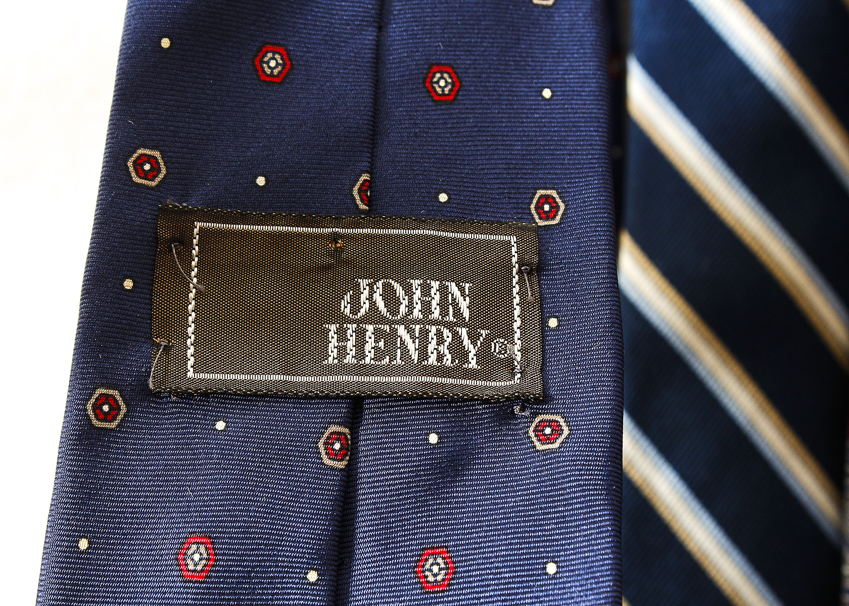 Vintage Valet Stand with Ties