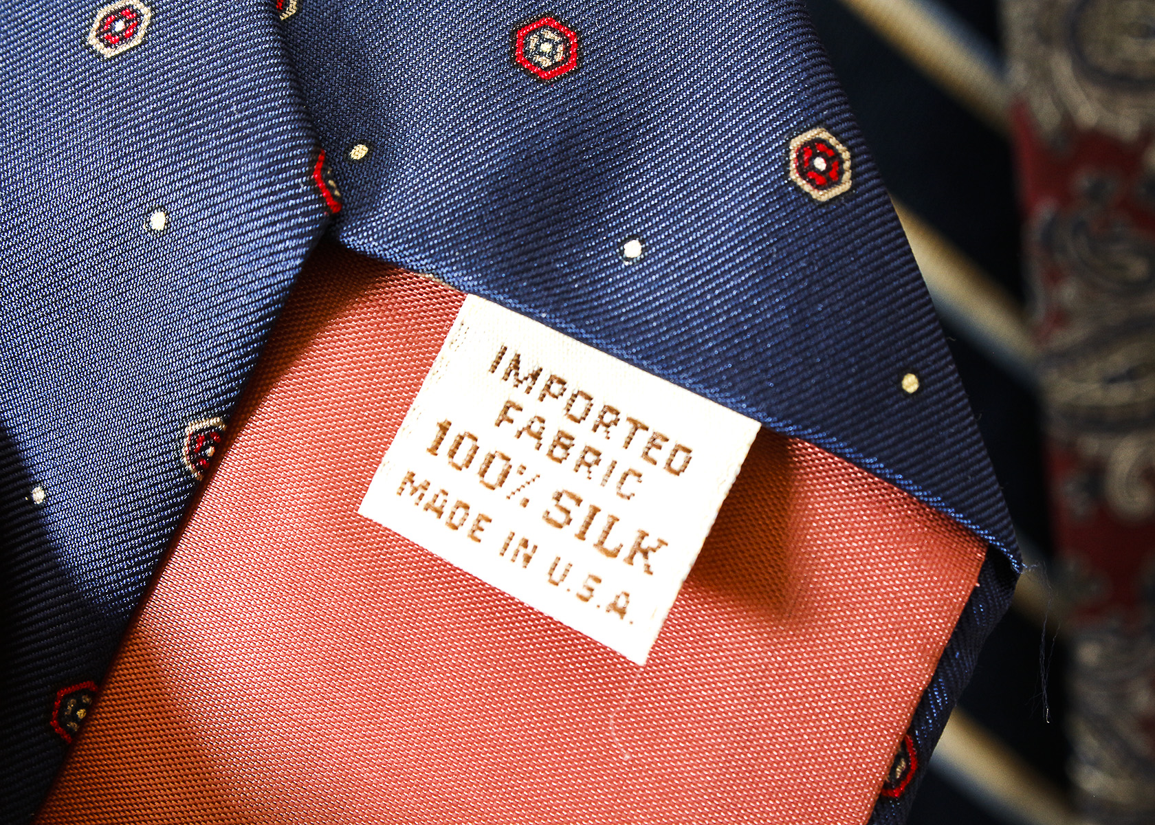 Vintage Valet Stand with Ties