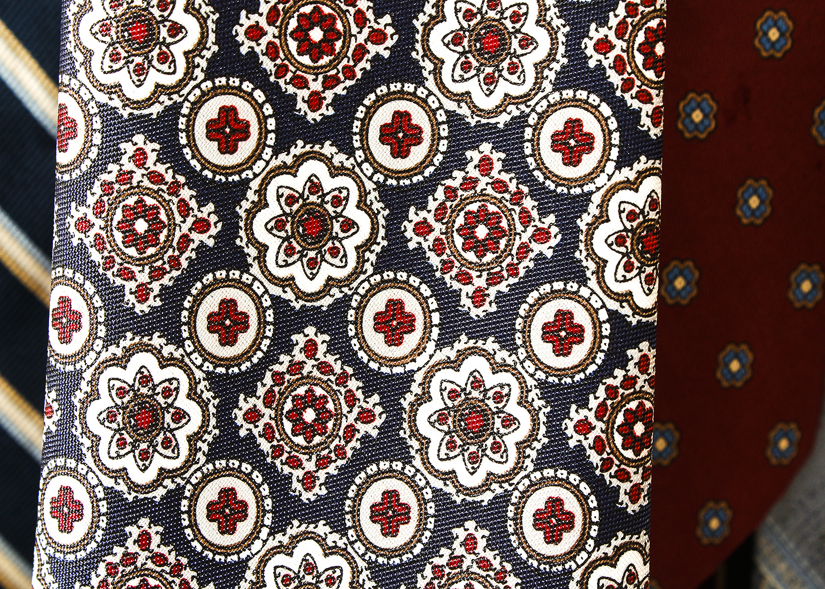 Vintage Valet Stand with Ties