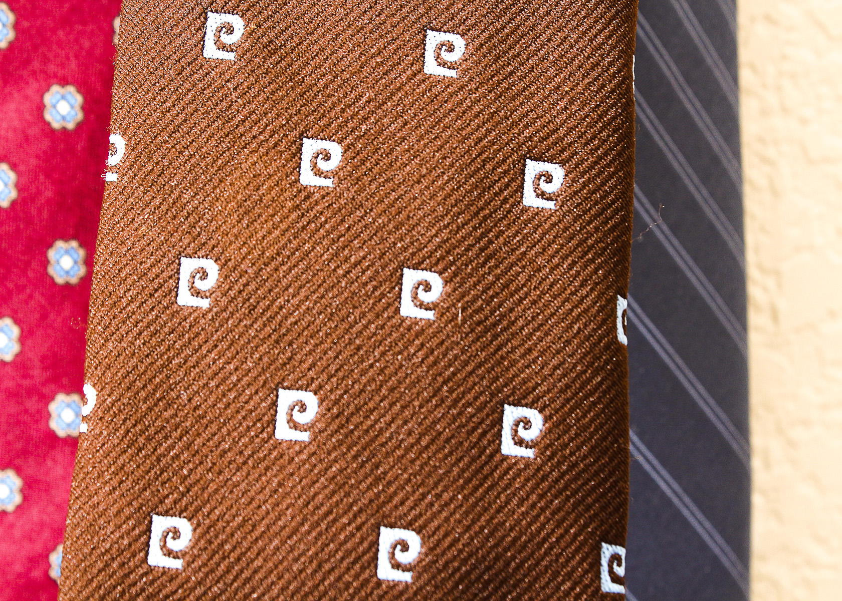 Vintage Valet Stand with Ties