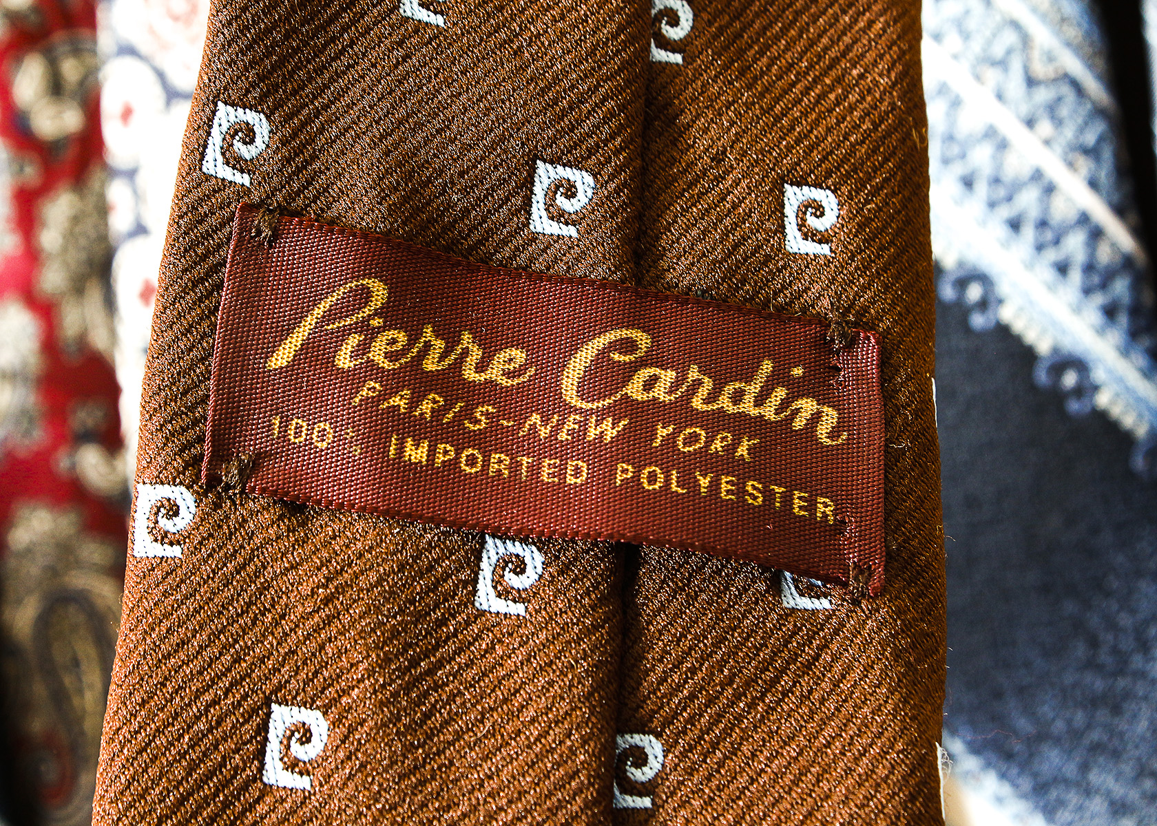 Vintage Valet Stand with Ties