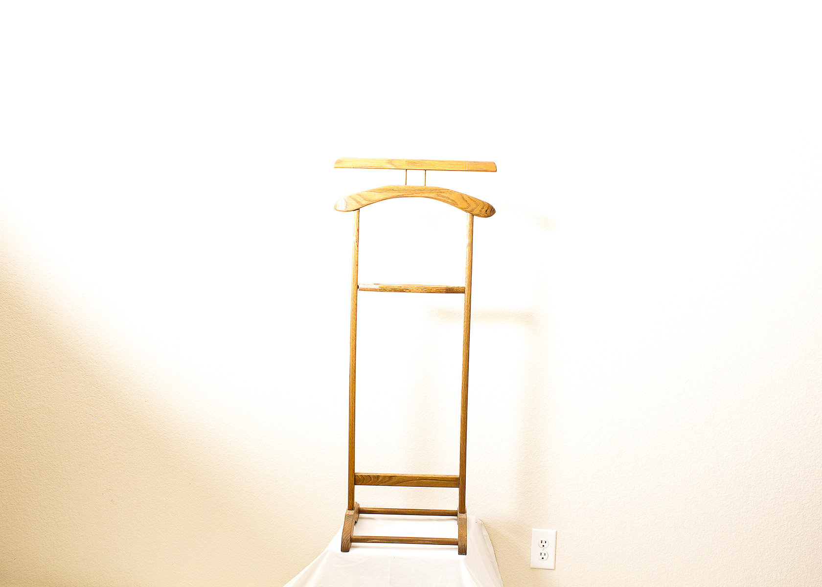 Vintage Valet Stand with Ties