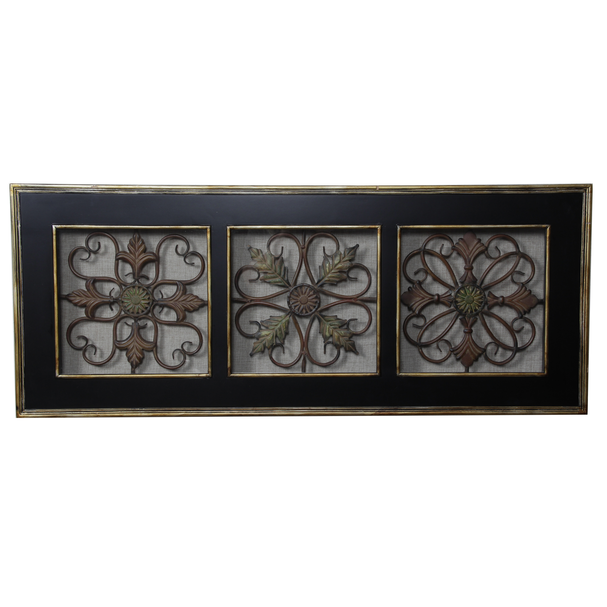 Decorative TriFrame Metal Wall Art EBTH