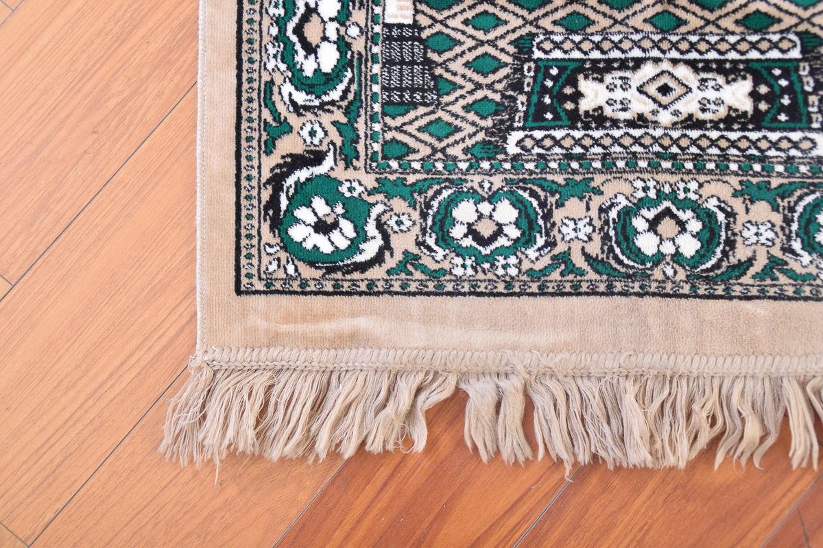Pair of Hand Woven Afghan Prayer Rugs