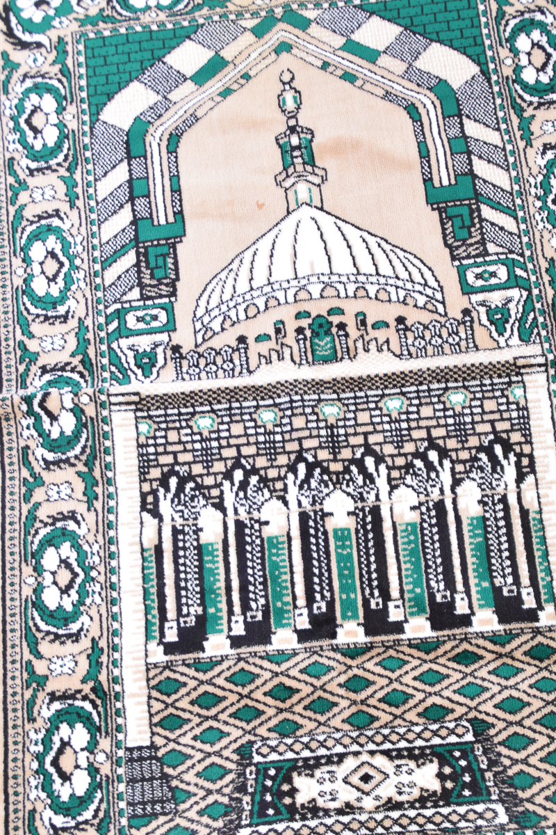 Pair of Hand Woven Afghan Prayer Rugs