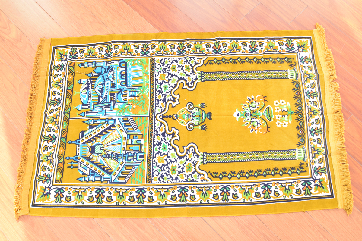 Pair of Hand Woven Afghan Prayer Rugs