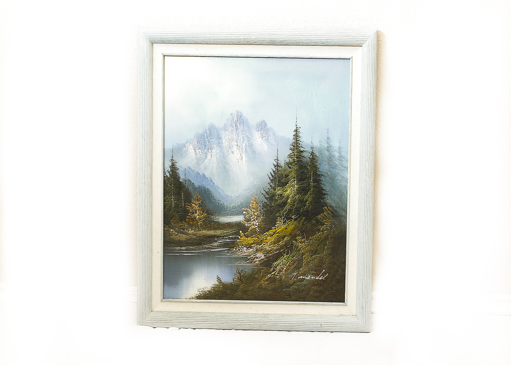 Signed T. Wendel Painting