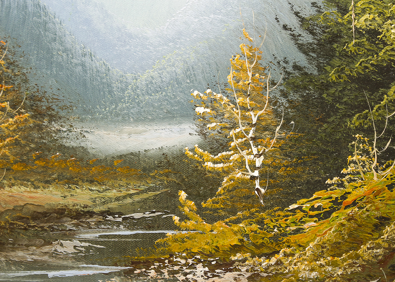 Signed T. Wendel Painting