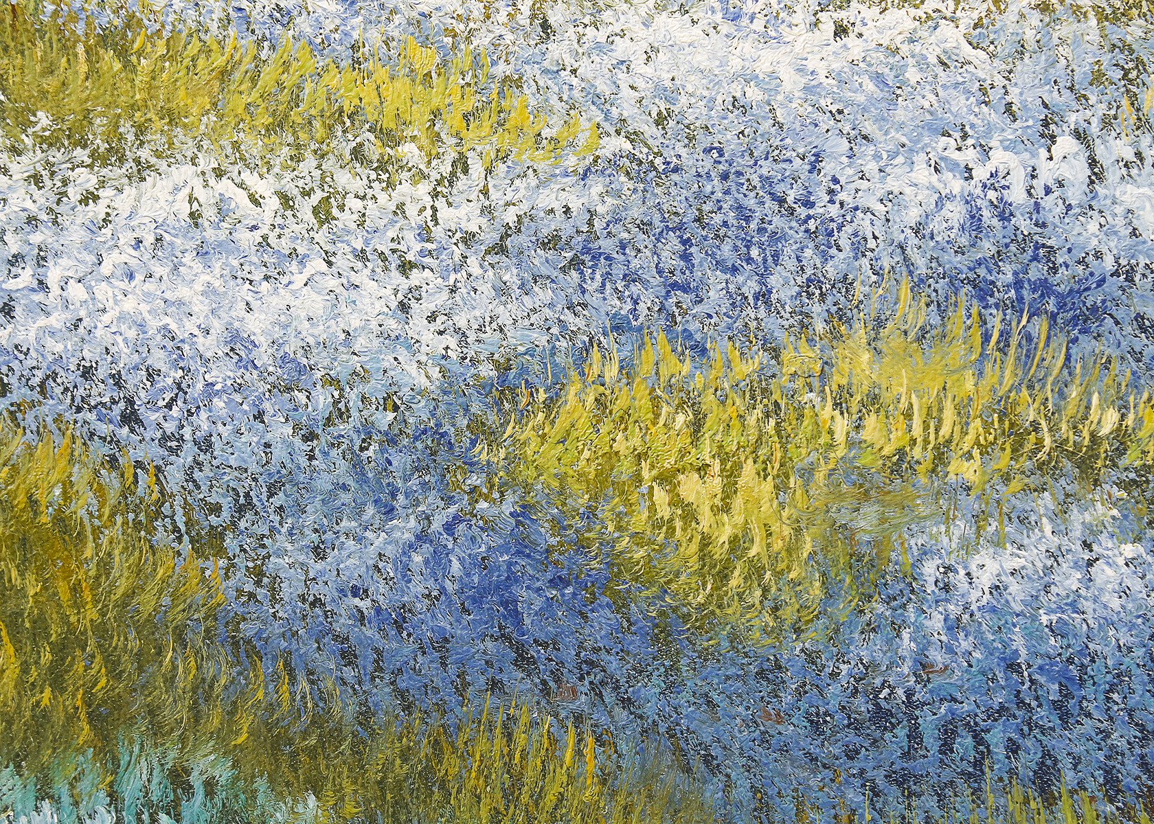 Signed Bluebonnet Painting by K. Meal