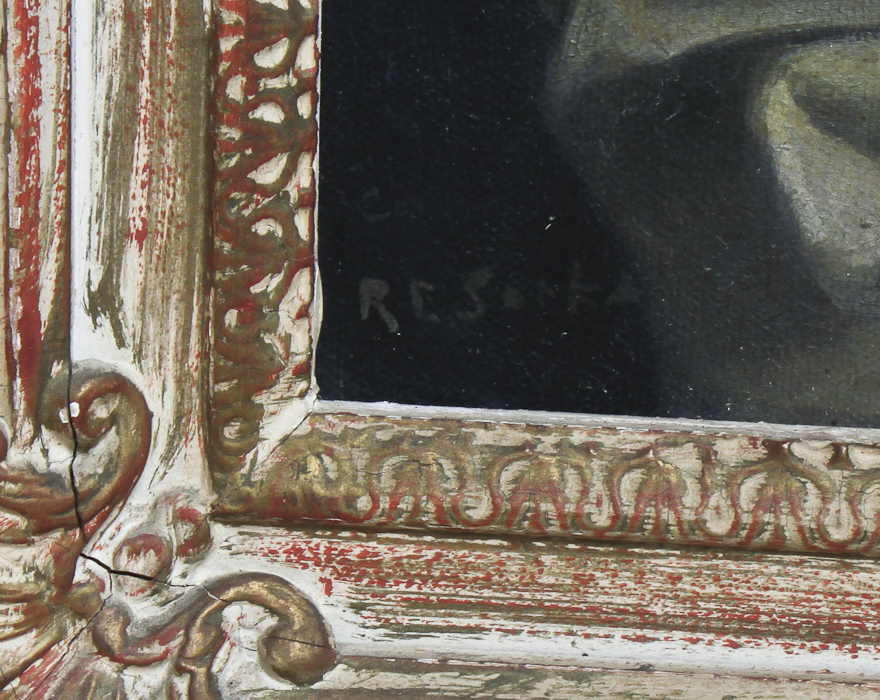 Portrait of a Young Woman With a Winged Bonnet Reproduction Oil After Rogier van der Weyden