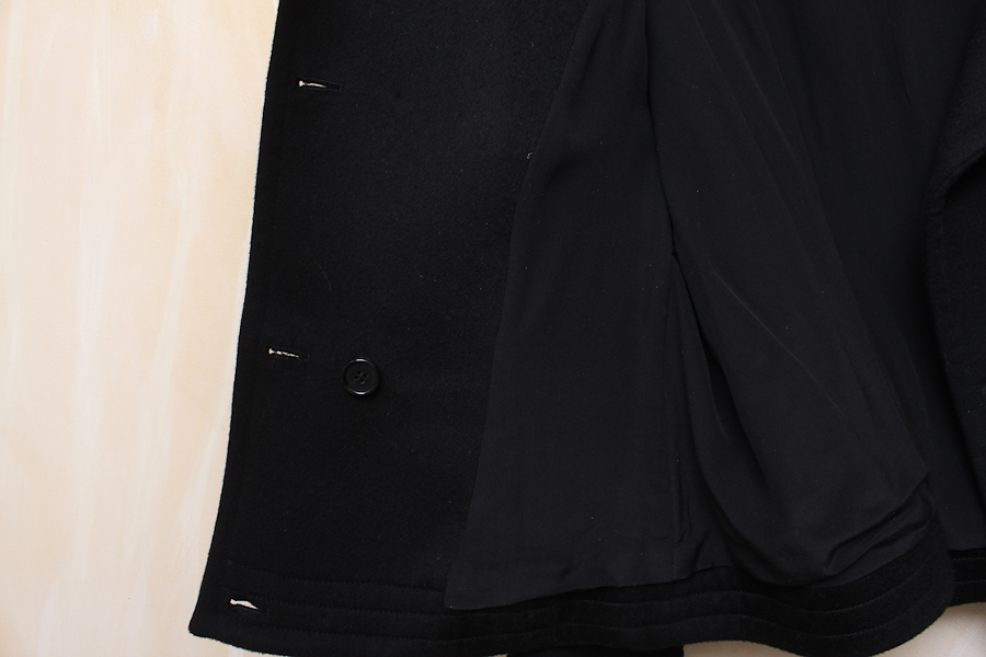 Roberto Cavalli Wool/Cashmere Blend Peacoat