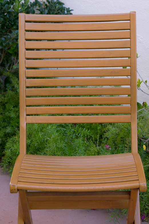 Set of Les Jardins Teak Patio Chairs