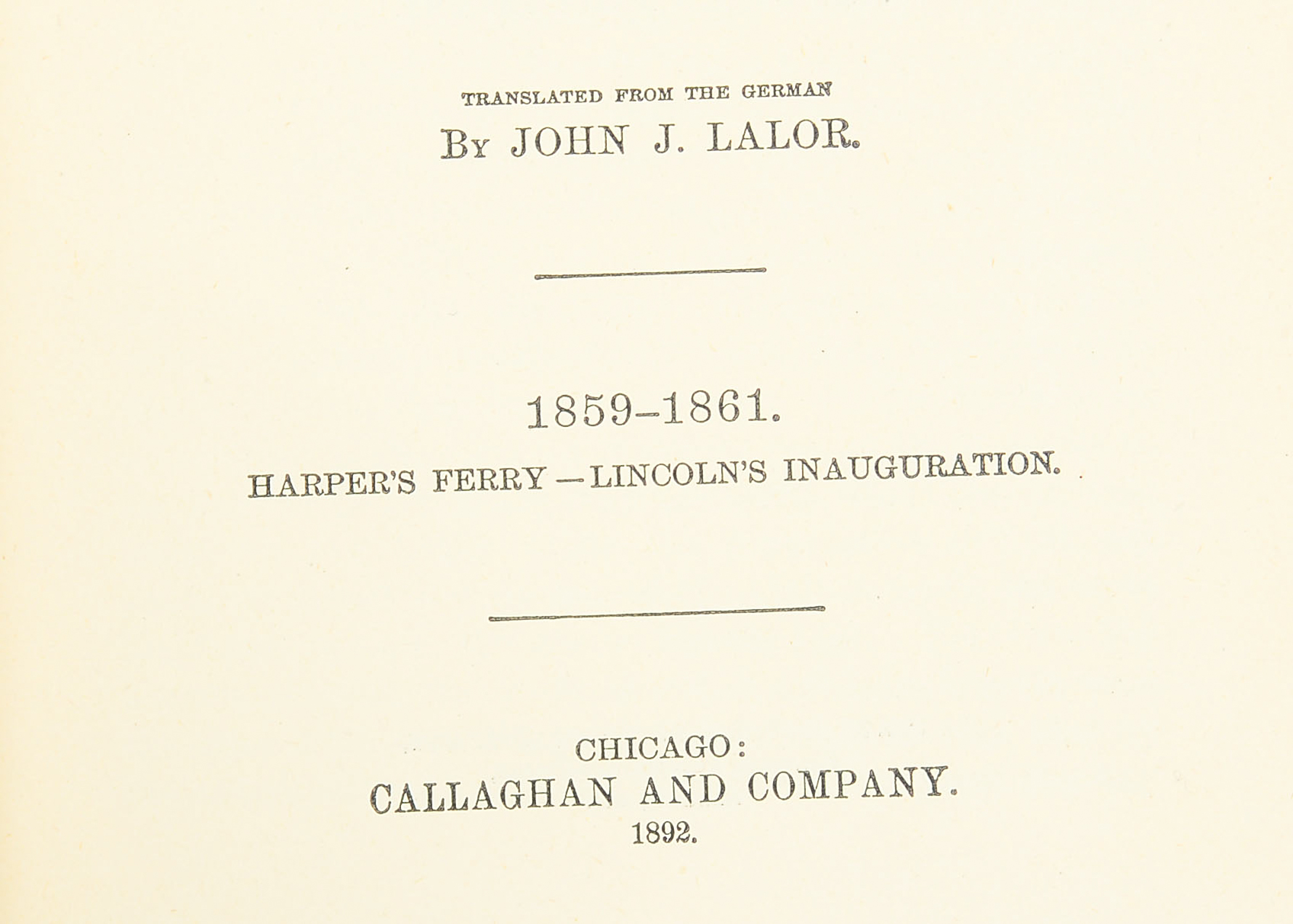 1889 "Constitutional History of the United States" 8-Volume Set
