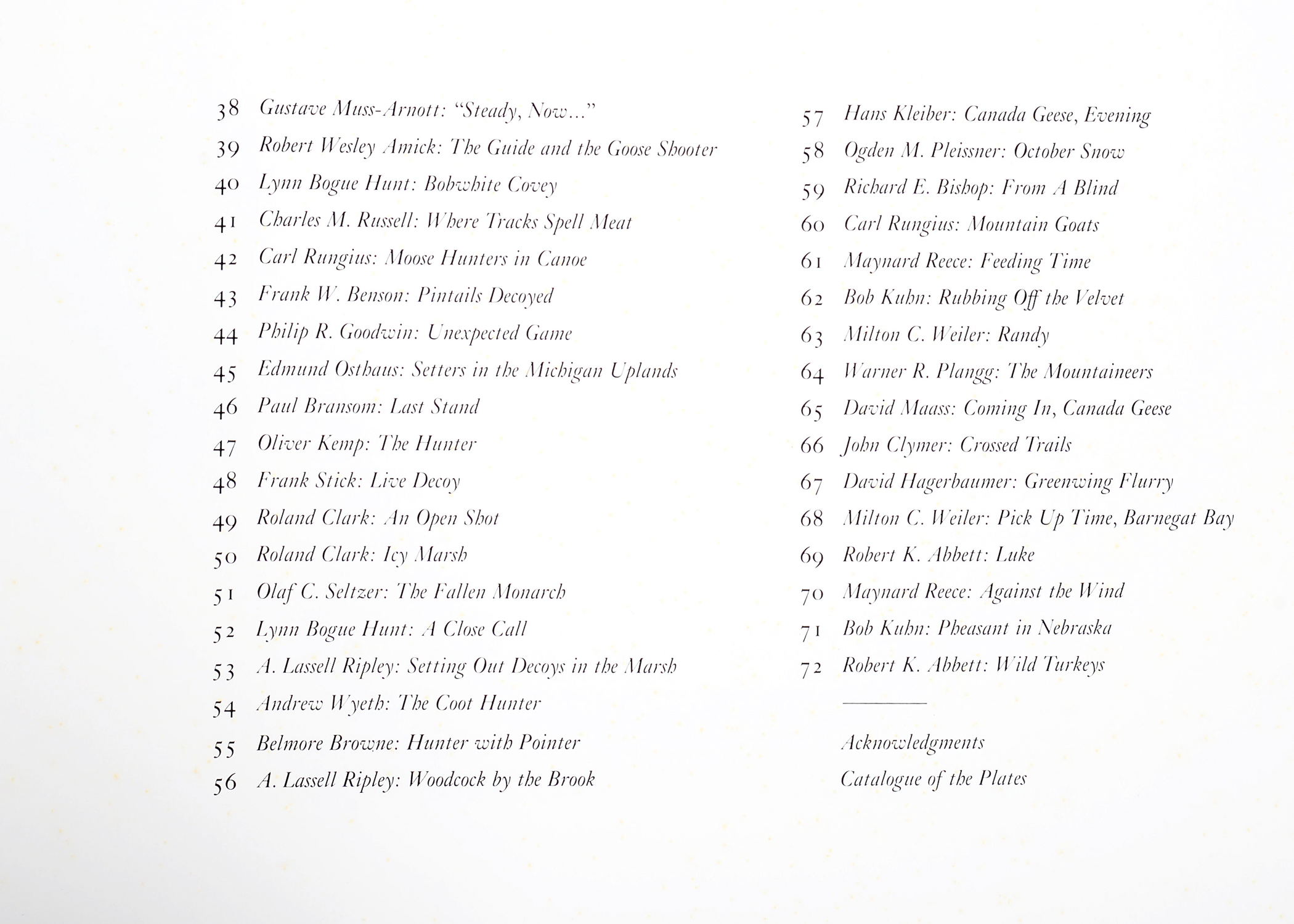 1972 "The Great American Shooting Prints"