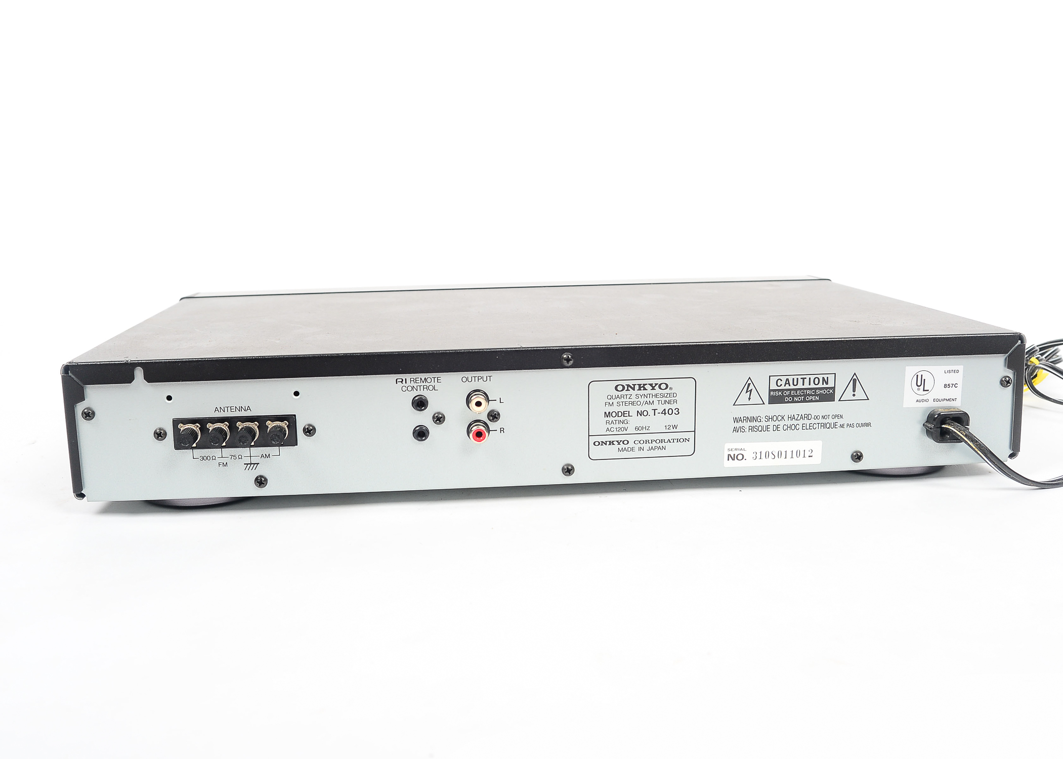 Onkyo Stereo Amplifier and AM/FM Tuner