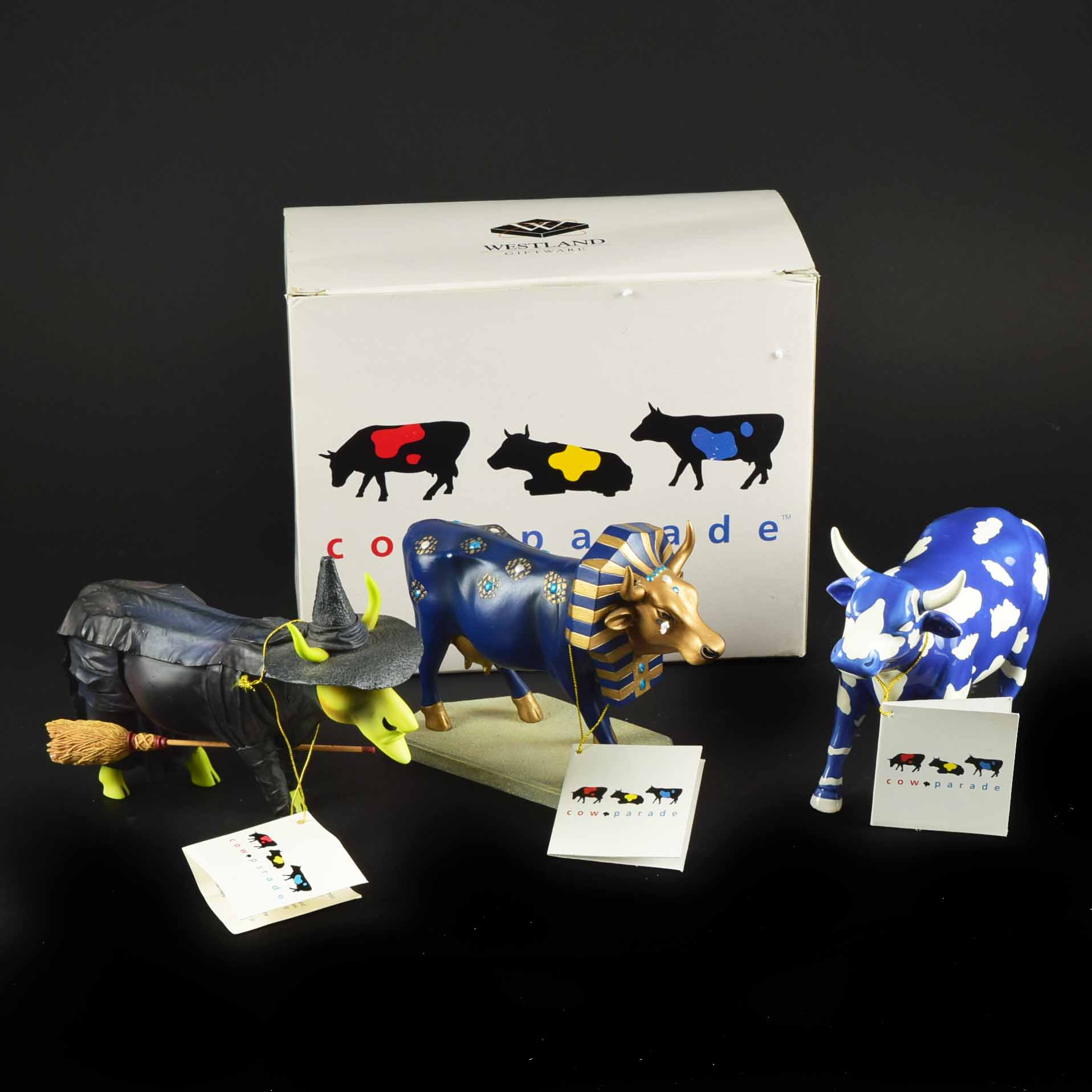 Cow Parade Collectibles Trio