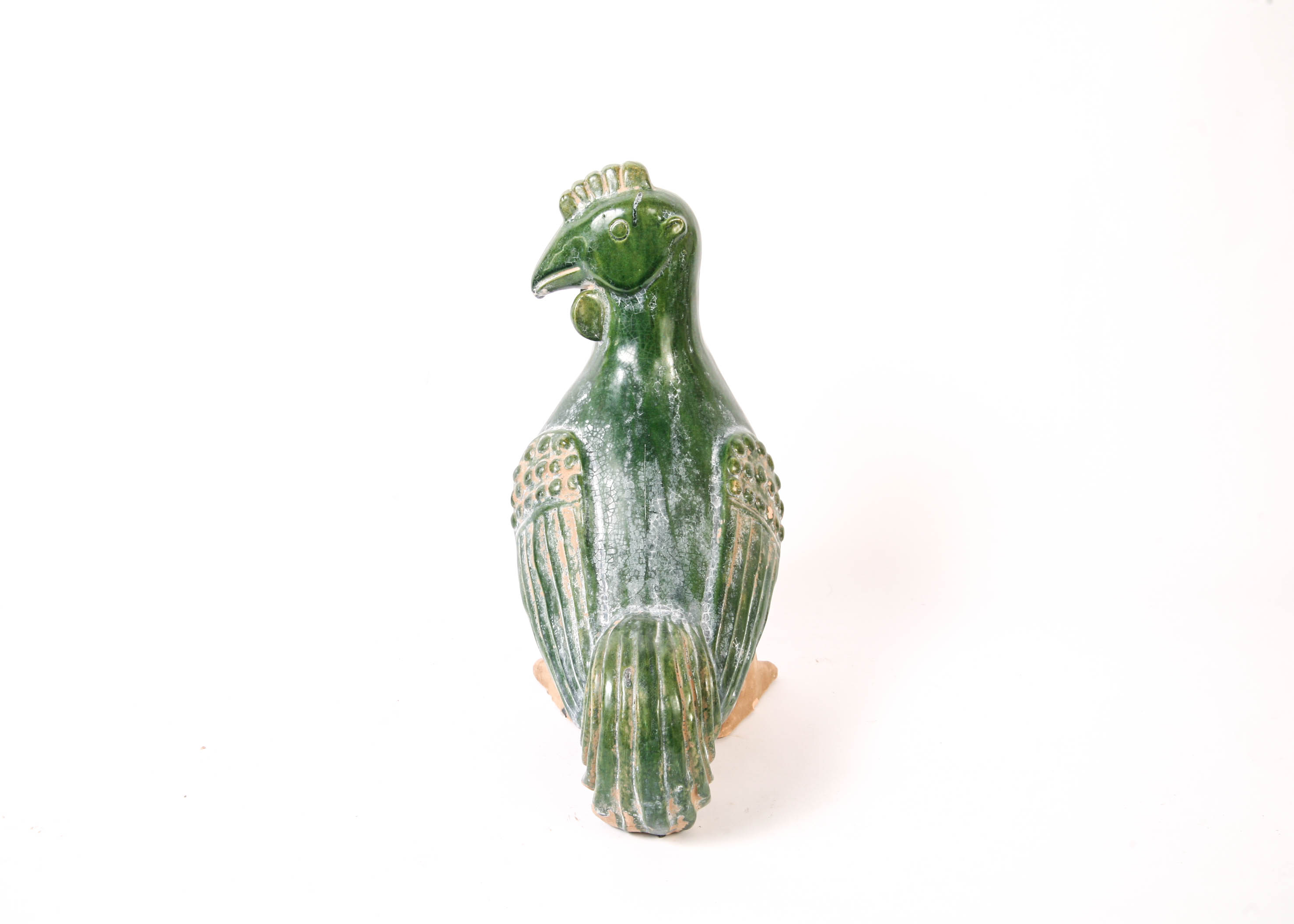 Vintage Sancai Bird and Pot