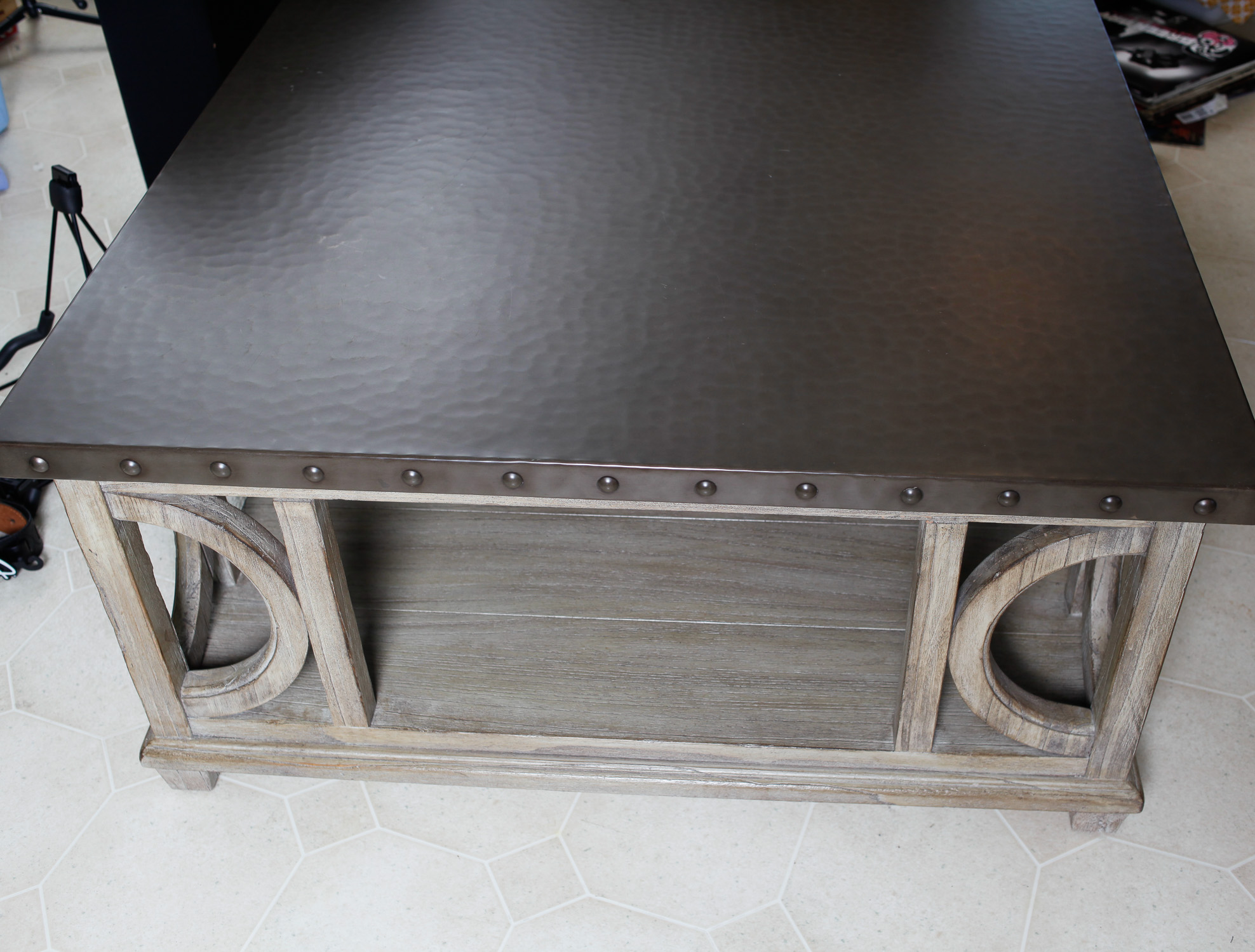 Industrial Square Coffee Table