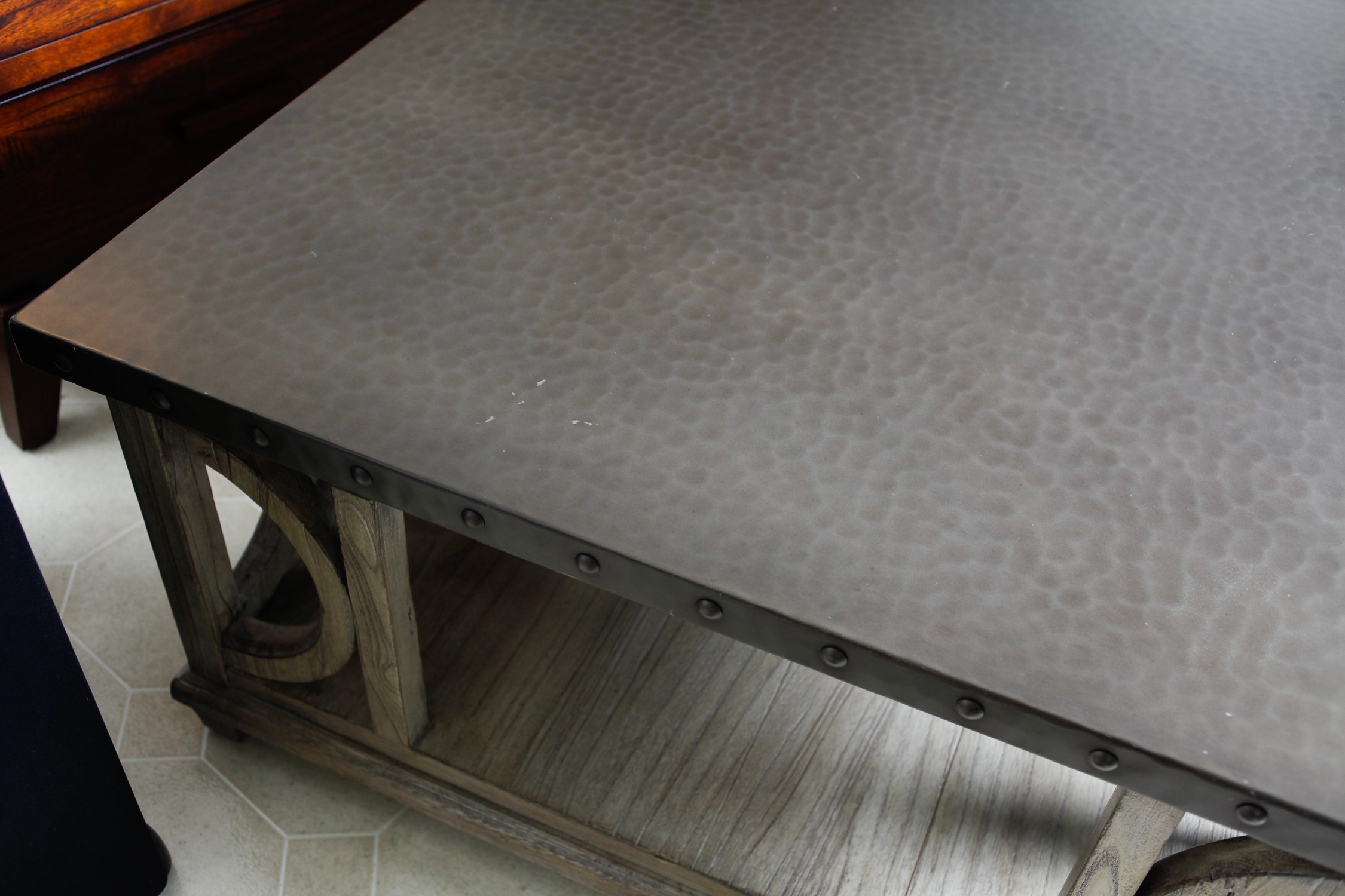 Industrial Square Coffee Table