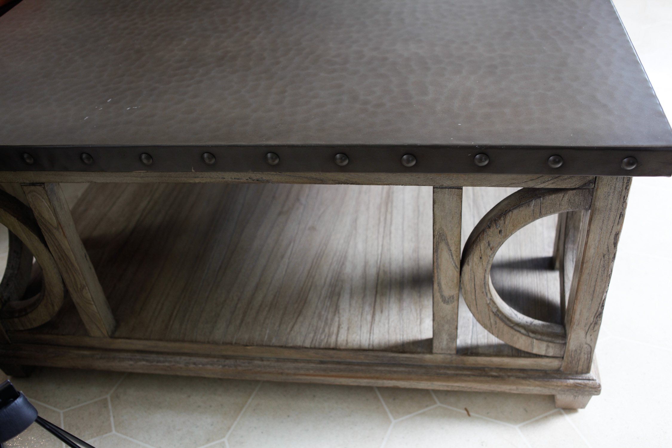 Industrial Square Coffee Table